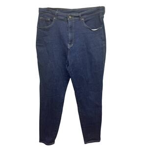 Bill Blass Womens Size 18 High Rise 32.5" Inseam Stretch Denim Blue jeans